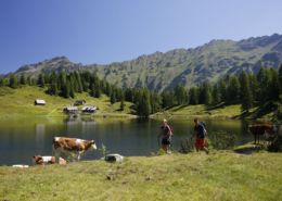 idyllischer Dusitzkarsee im Obertal